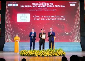 oriphamed duoc vinh danh  san pham dich vu chat luong quoc gia 2023