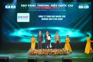cong ty tnhh xnk nanoil usa   thuong hieu plus nano vinh du nhan giai thuong top 10 sao vang thuong hieu quoc gia
