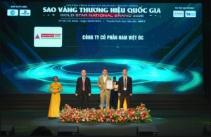 nam viet uc  khang dinh vi the thuong hieu viet qua 2 danh hieu top 10 sao vang thuong hieu quoc gia 2026 va top 10 thuong hieu tin dung quoc gia 2026