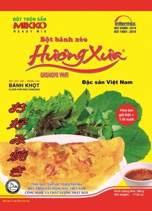 bot banh xeo huong xua   giu tron vi banh xeo truyen thong trong tung me banh
