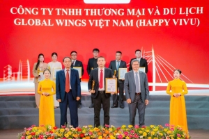 global wings viet nam  happy vivu    ghi dau an  top 10 thuong hieu du lich dan dau viet nam 2026  nang tam trai nghiem du lich hien dai