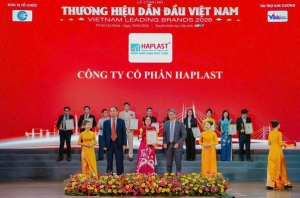 haplast group tu hao gop mat trong danh sach vinh danh  moi truong lam viec tot nhat 2026  tai vietnam leading brands