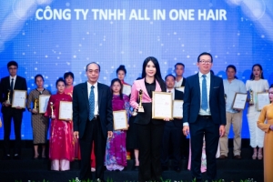 cong ty tnhh all in one hair duoc vinh danh giai thuong   thuong hieu hang dau asean 2023 asean top brands award 2023