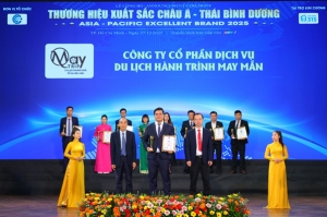 maytrip duoc vinh danh  san pham dich vu chat luong chau a   thai binh duong 2025