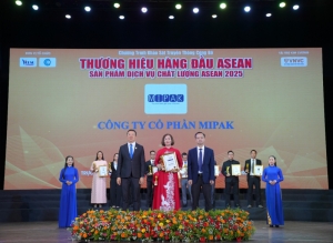 mipak khang dinh vi the thuong hieu hang dau voi giai thuong  san pham   dich vu chat luong vang asean 2025