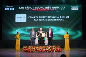 le jardin house   thuong hieu tien phong vinh du nhan giai  top 10 thuong hieu xuat sac quoc gia