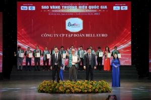 cong ty co phan tap doan bell euro dat top 10 sao vang thuong hieu quoc gia 2024  thanh tuu moi cho thuong hieu viet