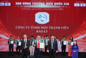 cong ty tnhh mot thanh vien bao ly  nang tam thuong hieu sam ngoc linh   dat top 10 thuong hieu tin dung quoc gia 2024