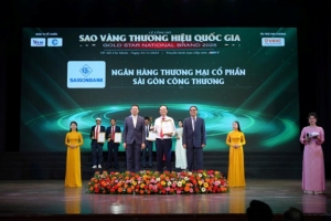 saigonbank duoc vinh danh top 10 sao vang thuong hieu quoc gia 2025