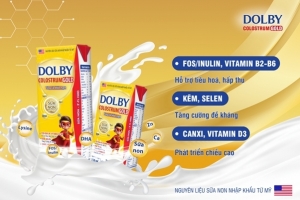 dolby ra mat dong sua dinh duong pha san tien loi  dolby colostrum gold