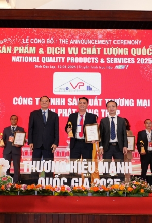 cong ty tnhh san xuat vathuong mai van phat dong thap  vinh du gop mat o hang muc  top 12 thuong hieu manh quoc gia va san pham   dich vu chat luong quoc gia 2025