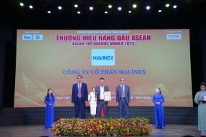 mavinex duoc vinh danh top 10   thuong hieu chat luong hang dau asean 2025
