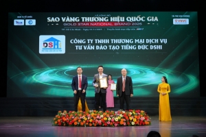 cong ty tnhh thuong mai dich vu tu van dao tao tieng duc dshi vinh du nhan giai thuong  top thuong hieu dao tao tieng duc tin dung quoc gia 2025