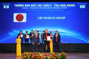 h group vinh du nhan giai top 1 thuong hieu xuat sac chau a   thai binh duong 2025