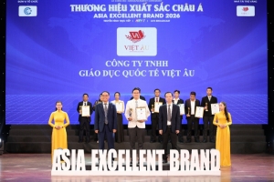 giao duc quoc te viet au duoc vinh danh  top 3 thuong hieu tu van du hoc xuat sac chau a 2026