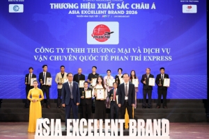 cong ty van chuyen quoc te phan tri express vinh du nhan giai thuong top 10 cong ty van chuyen uy tin chau a 2026