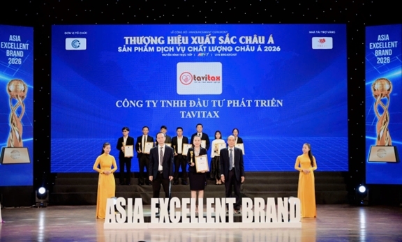 tavitax khang dinh vi the voi huy chuong vang  dich vu tu van thue xuat sac chau a 2026