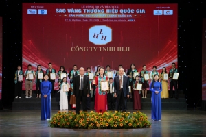 cong ty tnhh hlh  vinh du nhan giai thuong san pham dich vu chat luong quoc gia 2024 tai le cong bo sao vang thuong hieu quoc gia