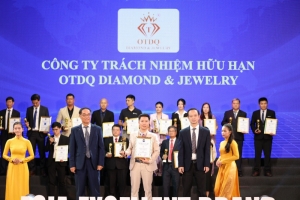 otdq diamond   jewelry duoc vinh danh top 10 thuong hieu xuat sac chau a 2026