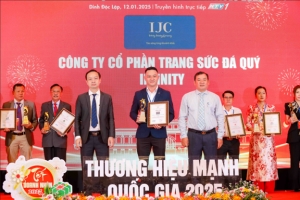 cong ty co phan trang suc da quy infinity  ijc   vinh du nhan giai thuong san pham dich vu chat luong quoc gia 2025