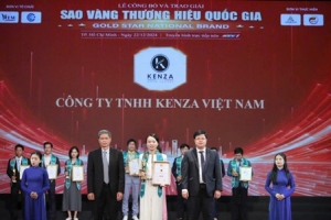 noi that kenza vinh du nhan danh hieu  top 10 sao vang thuong hieu quoc gia 2024