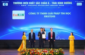 cong ty tnhh giai phap tin hoc firstems vinh du nhan giai thuong san pham dich vu chat luong chau a thai binh duong 2025