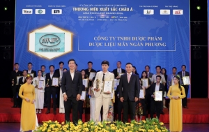 vinh danh cong ty tnhh duoc pham duoc lieu may ngan phuong dat top 10 thuong hieu xuat sac chau a 2024