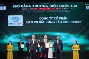 dmh group nhan cu dup giai thuong tai sao vang thuong hieu quoc gia 2025   lan thu xi
