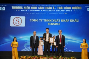 sensole   khang dinh vi the   thuong hieu xuat sac chau a thai binh duong    top 10 thuong hieu giay dep chat luong hang dau viet nam