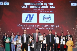 thuong hieu giay nagaki vinh du nhan giai thuong lon tu vien nghien cuu kinh te chau a