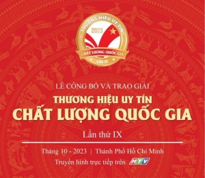 le cong bo  thuong hieu uy tin   chat luong quoc gia 2023  goi ten cong ty tnhh saigonswagger cho hang muc  top 5   thuong hieu uy tin chat luong quoc gia