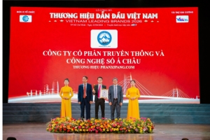 phanxipang com vinh du nhan giai thuong  top thuong hieu dan dau viet nam 2026