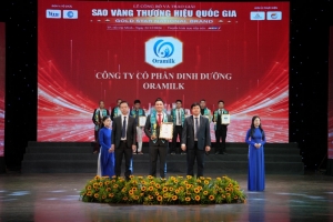 dinh duong oramilk xuat sac lot top 10 sao vang thuong hieu quoc gia