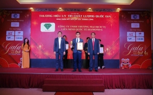 cong ty tnhh thuong mai dich vu lien minh quoc te diamond g khang dinh uy tin voi giai thuong  thuong hieu uy tin   chat luong quoc gia 2026