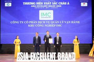 imc phat trien thanh he sinh thai dich vu cong nghiep lot top 10 thuong hieu xuat sac chau a 2026