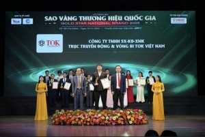 cong ty tnhh sx kd xnk truc truyen dong va vong bi tok viet nam   dau an huy chuong vang cho chat luong phu tung o to viet nam