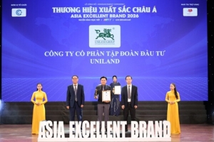 uniland group vinh du duoc vinh danh  thuong hieu xuat sac chau a 2026