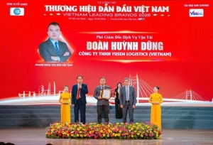 lanh dao yusen logistics viet nam duoc vinh danh  nha lanh dao xuat sac nganh logistics 2026