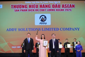 addy solutions vinh du nhan giai thuong  san pham   dich vu chat luong vang asia 2025