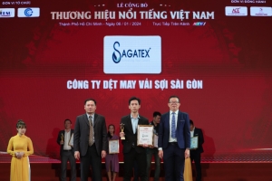 sagatex tu hao  top 10 thuong hieu noi tieng viet nam