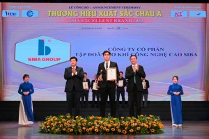 siba group duoc vinh danh top 10   thuong hieu xuat sac chau a 2023