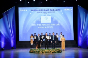 global nutrition ghi danh bang vang top 10 thuong hieu hang dau chau a   thai binh duong 2023