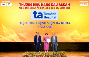 he thong benh vien da khoa tam anh duoc vinh danh top 10 benh vien uy tin chat luong hang dau asean 2025