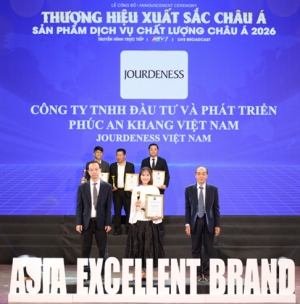 jourdeness spa vinh du nhan giai thuong   thuong hieu xuat sac chau a 2026