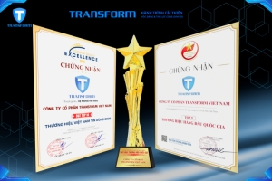 dieu gi giup transform lien tiep duoc ghi nhan tai hai giai thuong thuong hieu
