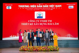 cong ty tnhh tm thiet ke xay dung hai lam da vinh du dat danh hieu  huy chuong vang san pham dich vu chat luong vi nguoi tieu dung