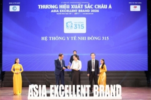 he thong y te nhi dong 315 lan thu 3 lien tiep vinh du nhan giai top 1 thuong hieu xuat sac chau a   thai binh duong