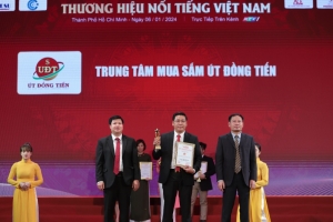 trung tam mua sam ut dong tien tu hao don nhan giai thuong  thuong hieu noi tieng viet nam   top 100 san pham dich vu tot nhat vi nguoi tieu dung   lan thu vi