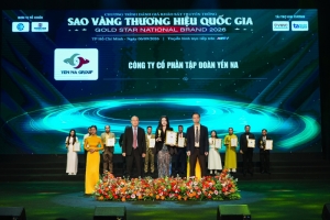 yen na group vinh du co mat cung cac thuong hieu lon trong chuong trinh sao vang thuong hieu quoc gia
