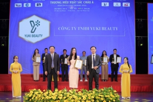 cong ty tnhh yuki beauty da vinh du nhan duoc giai thuong  top 10 thuong hieu xuat sac chau a 2024